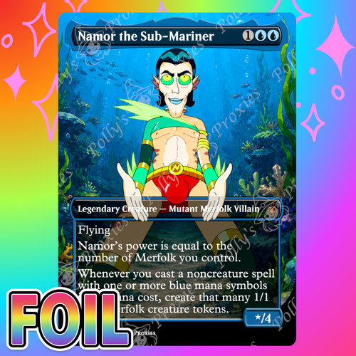 Namor the sub mariner foil - sub-mariner,